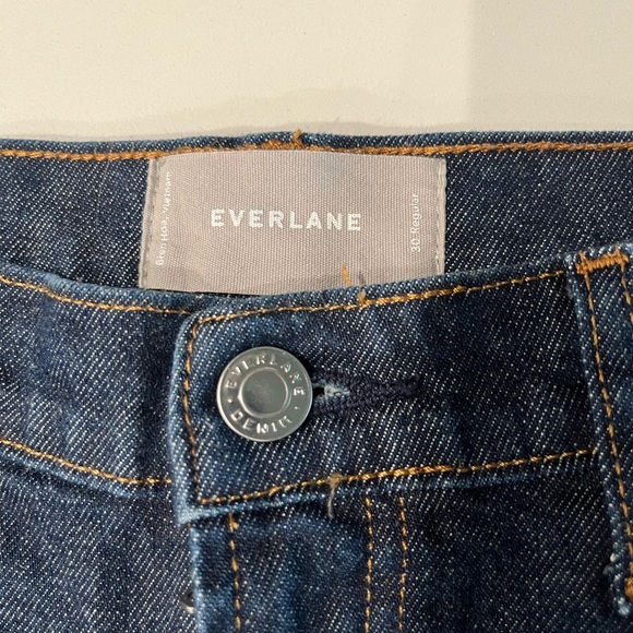 Everlane Women's Skinny Leg Jeans with stretch in Dark Blue Wash Size 30 - Picture 3 of 12